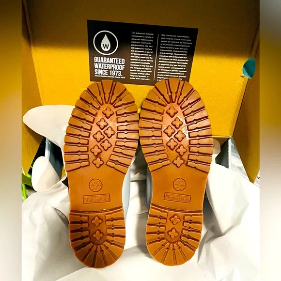 ✨LIKE-NEW✨Timberland Premium 6’ Waterproof (Grey), Men’s Size 5.5/Women’s Size 7 - Picture 10 of 12